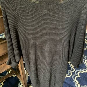 Mesh Black light weight sweater